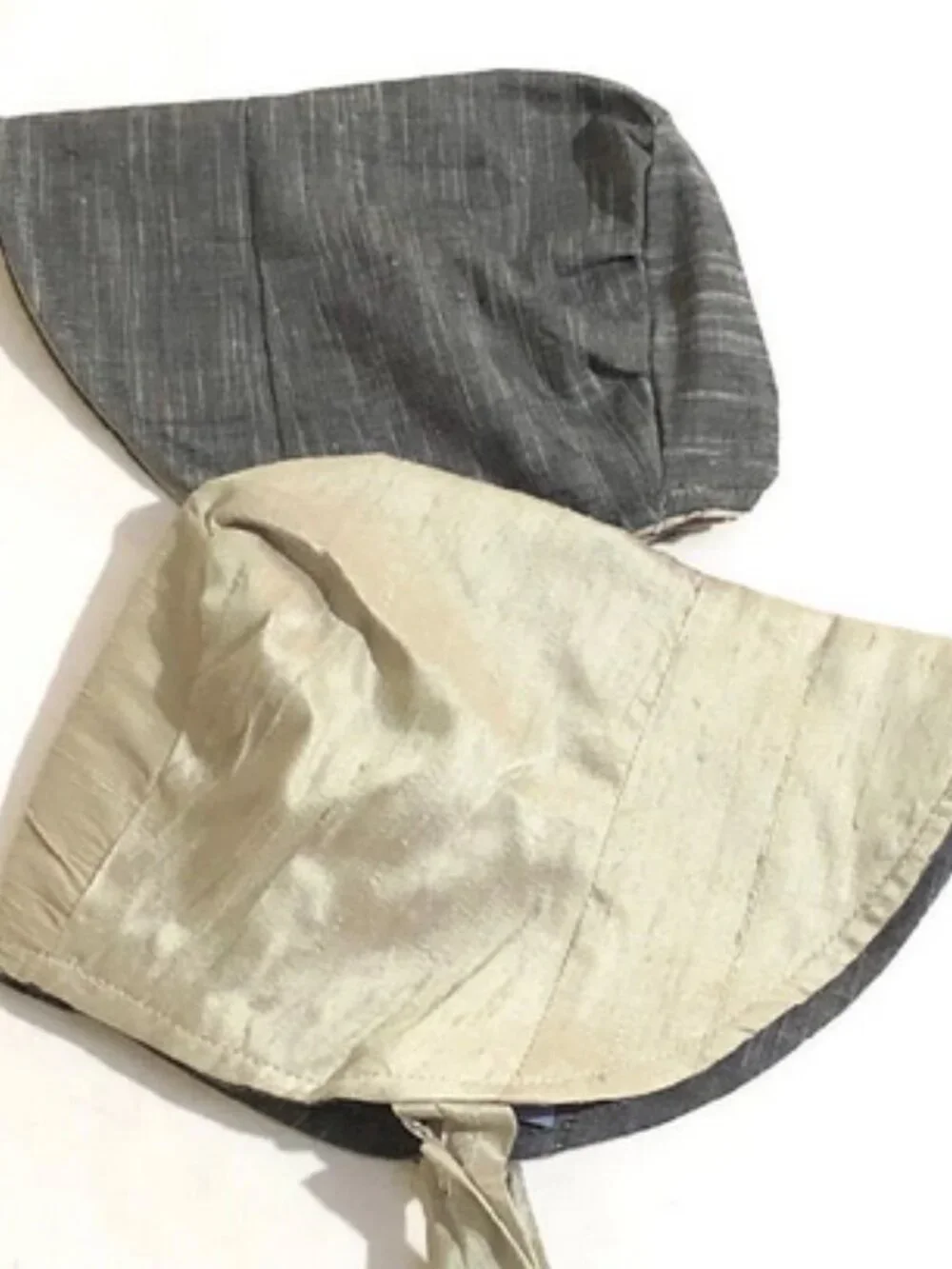UB2 Handmade Reversible Silk Bonnet 6-12 months (but can fit older too)